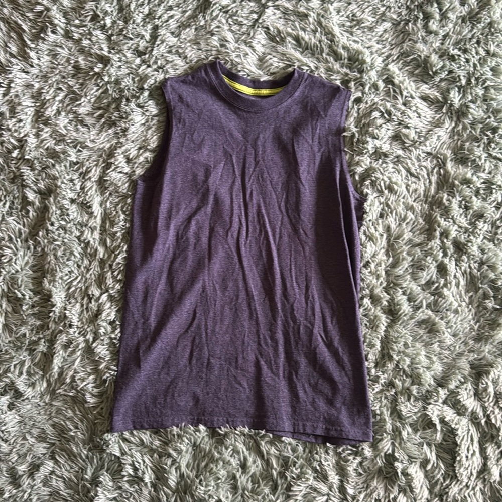 Boys Fruit Of The Loom Sleeveless Shirt